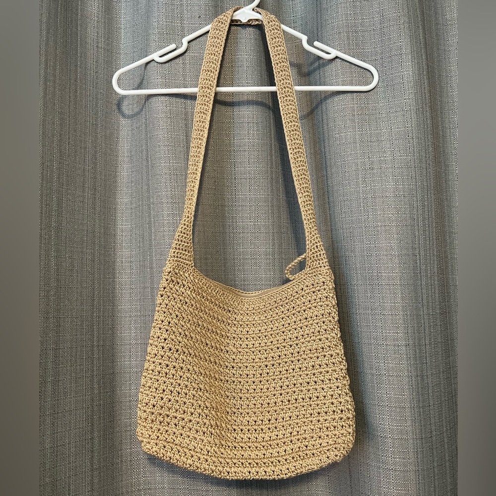 The Sak Square Crochet Hobo Bag